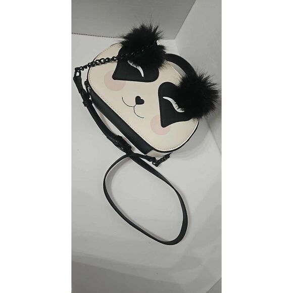 Betsey Johnson Handbags - BETSEY JOHNSON Crossbody White XO Beau In White & Black